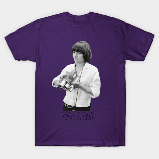 A young Agnes Varda T-Shirt by Nefarioso